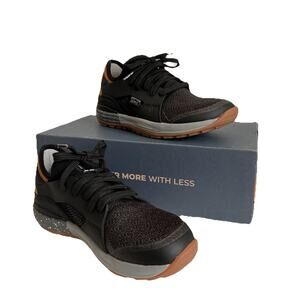 NEW Lems Women’s 6 B Mesa Carbon Vegan Ultralight Black Hiking Trail Shoes Lace
